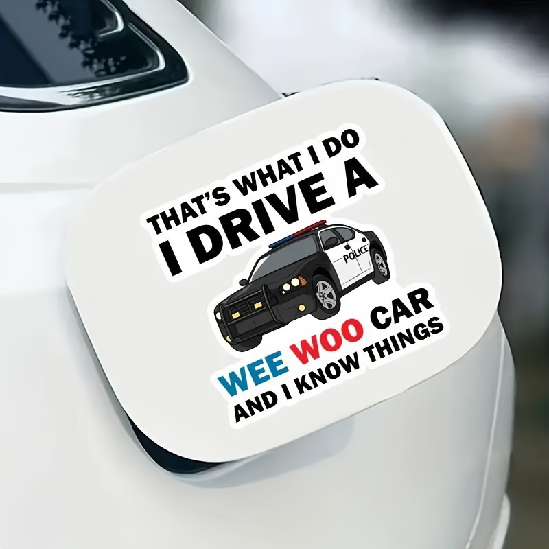 Funny Stickers For Police Officers