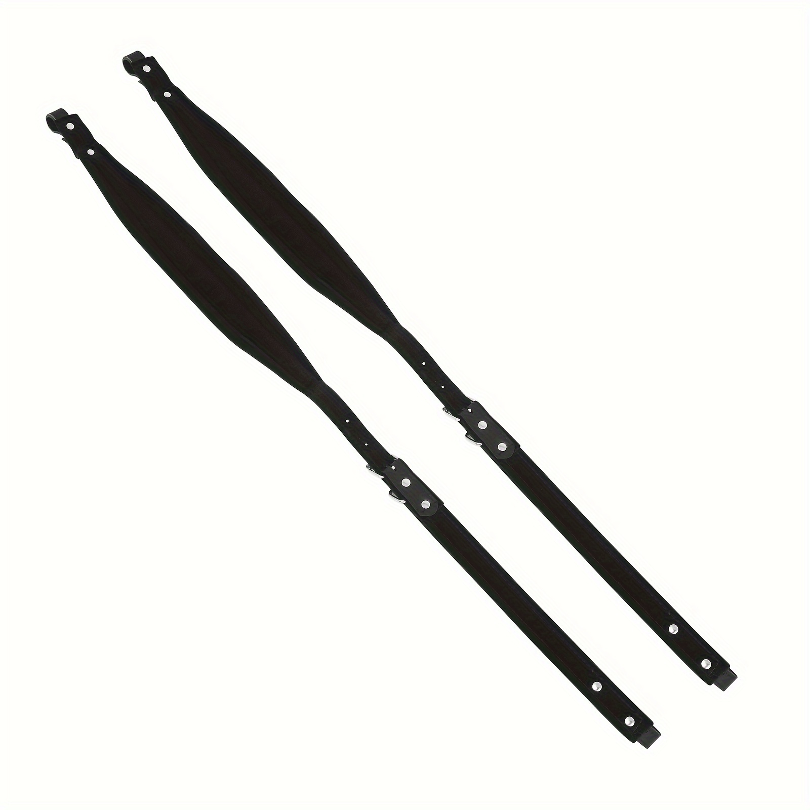 Image of F-116 Professional Accordion Strap, Flannel + Leather, Adjustable Universal (16-120 ), Valentine's Day Gift