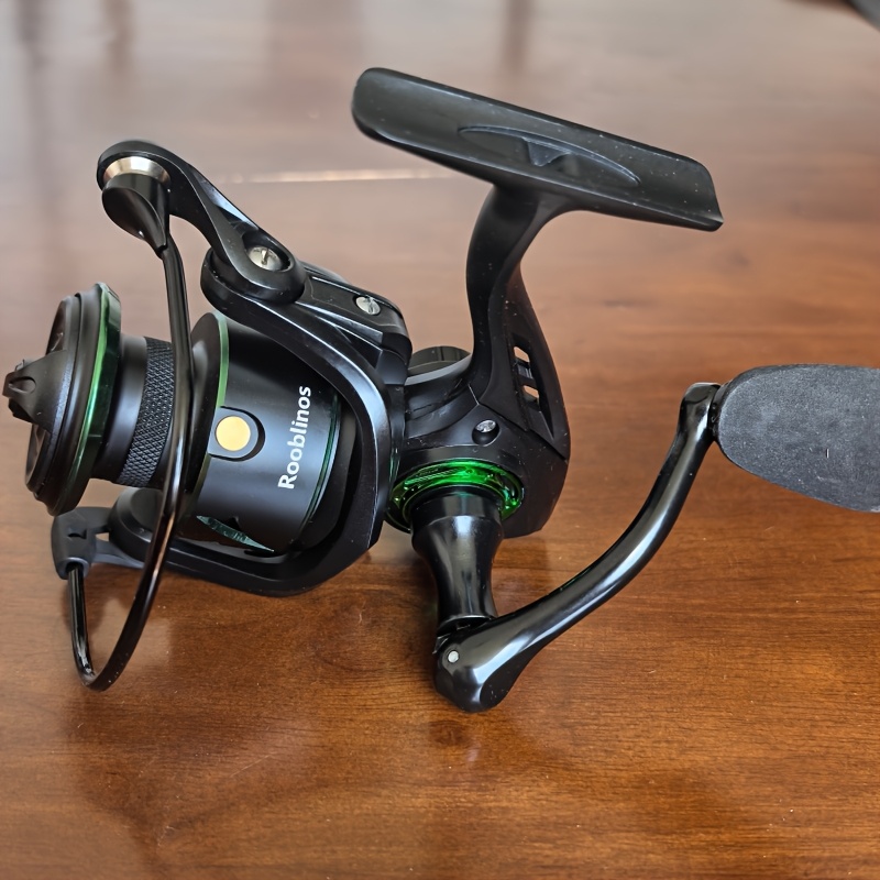 Rooblinos Rf 2000-5000 All Golden Metal Freshwater And Sea Fishing Universal Long-throw Fishing Reel -purpose Fishing Reel