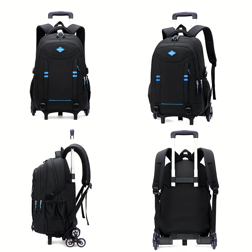 a set casual backpacks detachable trolley - Temu Mauritius