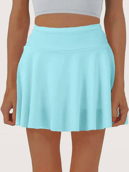 womens athletic skirt elegant half length skirt summer skirt with korean pockets gift for wife family or friends