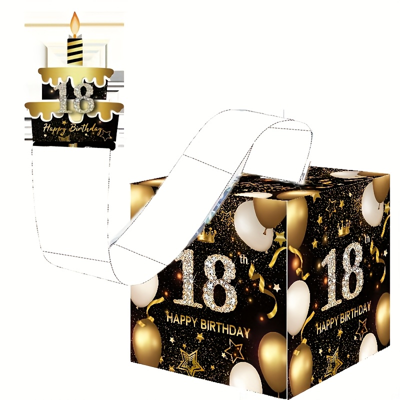 Image of 30 Bags Black Diamond Birthday Cash Box Birthday Party Gift Box Cash Box Gift Box, Send , Send , Party Party Gift, Birthday Gift, Christmas, Halloween
