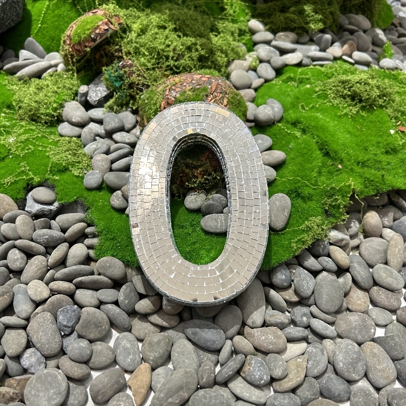 TEMU 0-9 Numbers, Disco Mirror Tiles - No Electricity Needed - Sparkling Reflective Exquisite Numbers - Perfect For Birthday, Prom, Graduation,