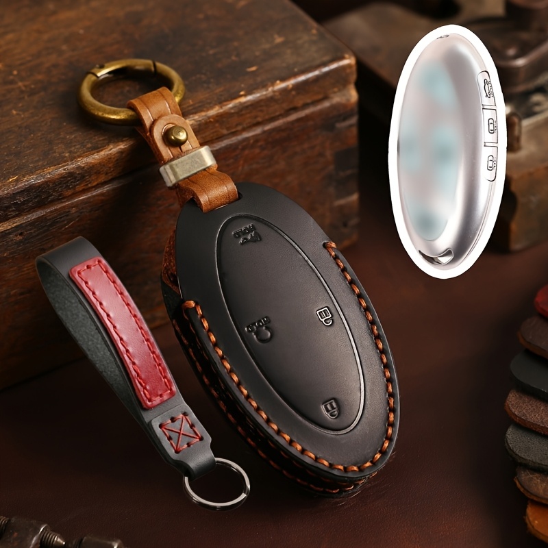 TEMU Personalized Key Fob Cover Designed For , Compatible With Models Like 6, Gn7, Kona, Santa Fe, And Elantra From 2022 To 2024. This Smart Remote