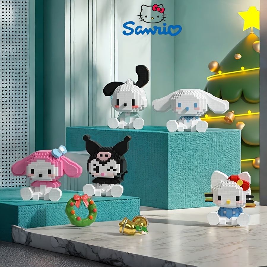 

Sanrio Kuromi, & Melody Mini Building Blocks Set - Cute For , & Christmas Gifts, Educational Decorations