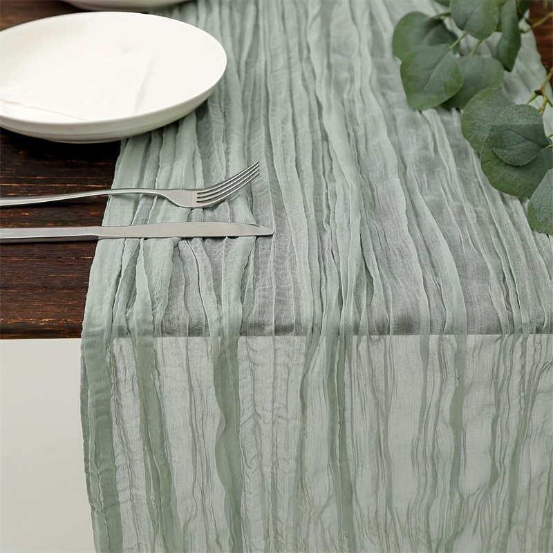 E-shop ., Esstisch-Tischdecke, Bali Plissierte Atmosphärische Esstisch-Tischdecke, Elegante Einfarbige Wachsstoff-Esstischdecke,
