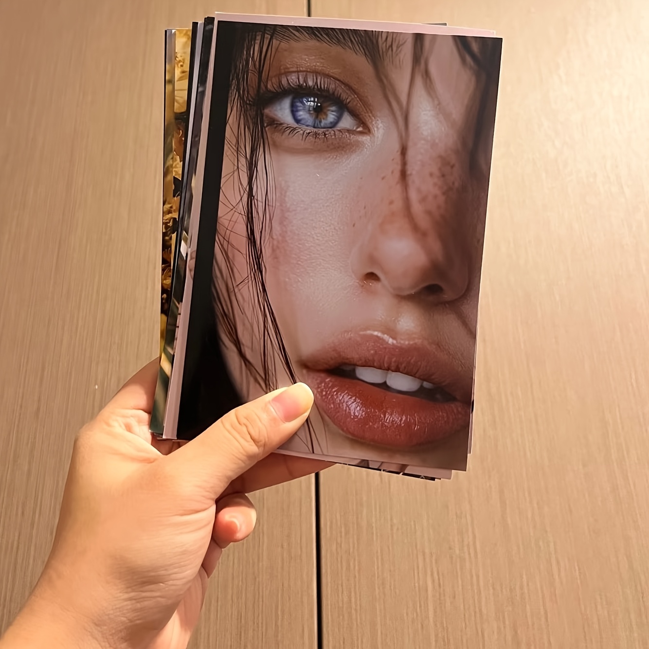 TEMU 20pcs Photo Prints, 3x4/4x6/5x7/6x8/7x10 Inches Custom Photo Printing, Family And Growth, Baby Growth Album Printing, Family Portrait