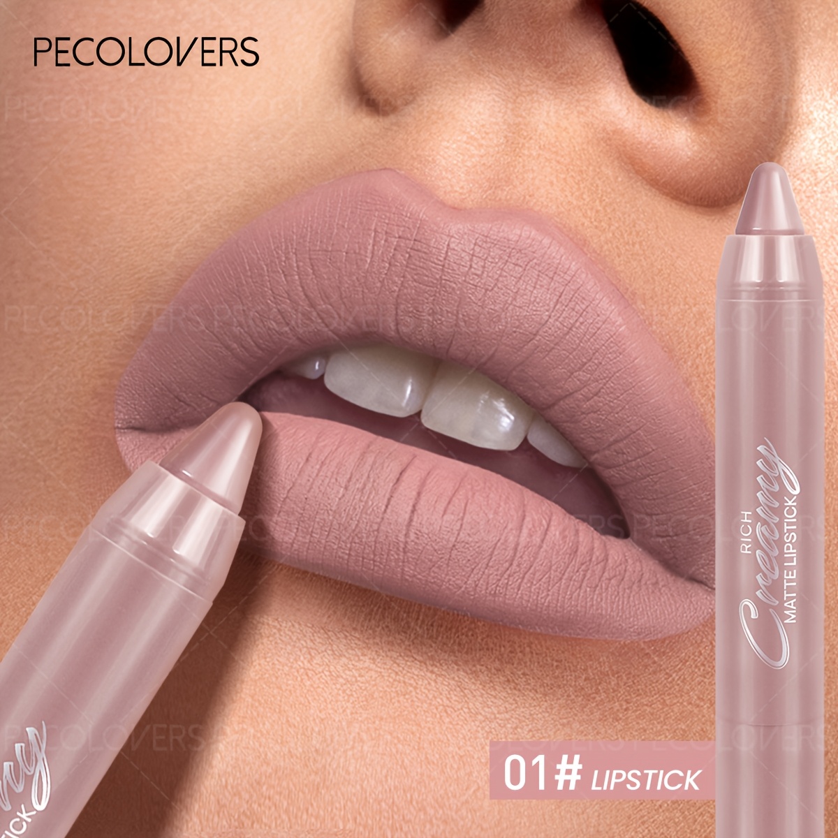 Image of 1pc Waterproof Matte Lipstick Pen - Comfortable And Non-sticky, Long-lasting Wear, And Transfer-resistant, Ideal For Long-lasting Lip Makeup, Perfect Gift