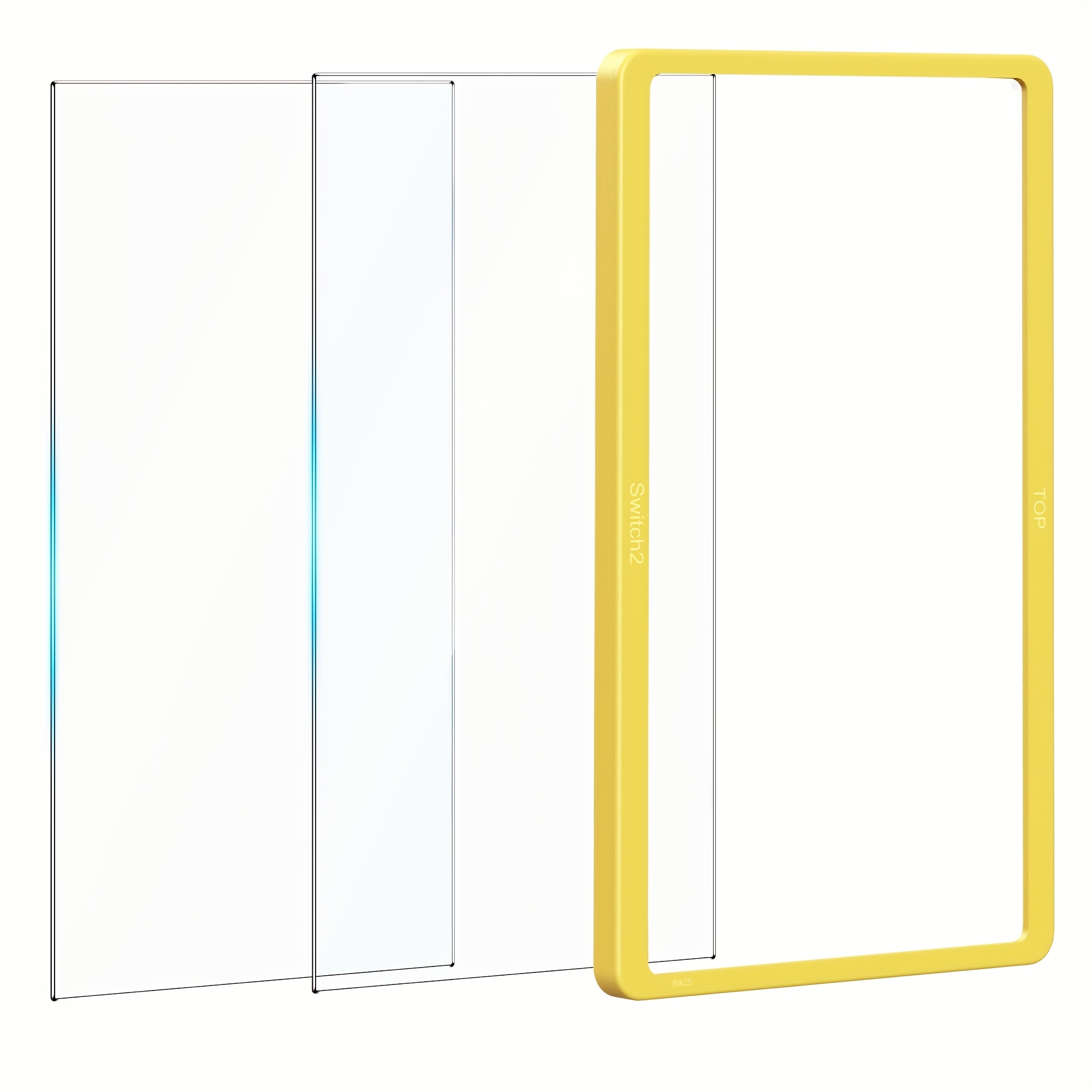 TEMU Stabilizing Film Suitable For Switch 2 Game Console, With A High-definition Protective Film Featuring Positioning And Anti-scratch Function [two