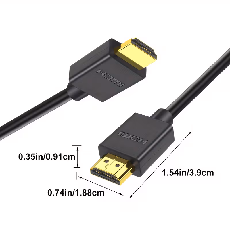 подготвен, брз hdtv кабел со ethernet - позлатен, легура алуминиум, 20pinatx конектор за ps, јутер, лаптоп, монитор, проектор, tv, blu-ray, playstation Детали за производот 7