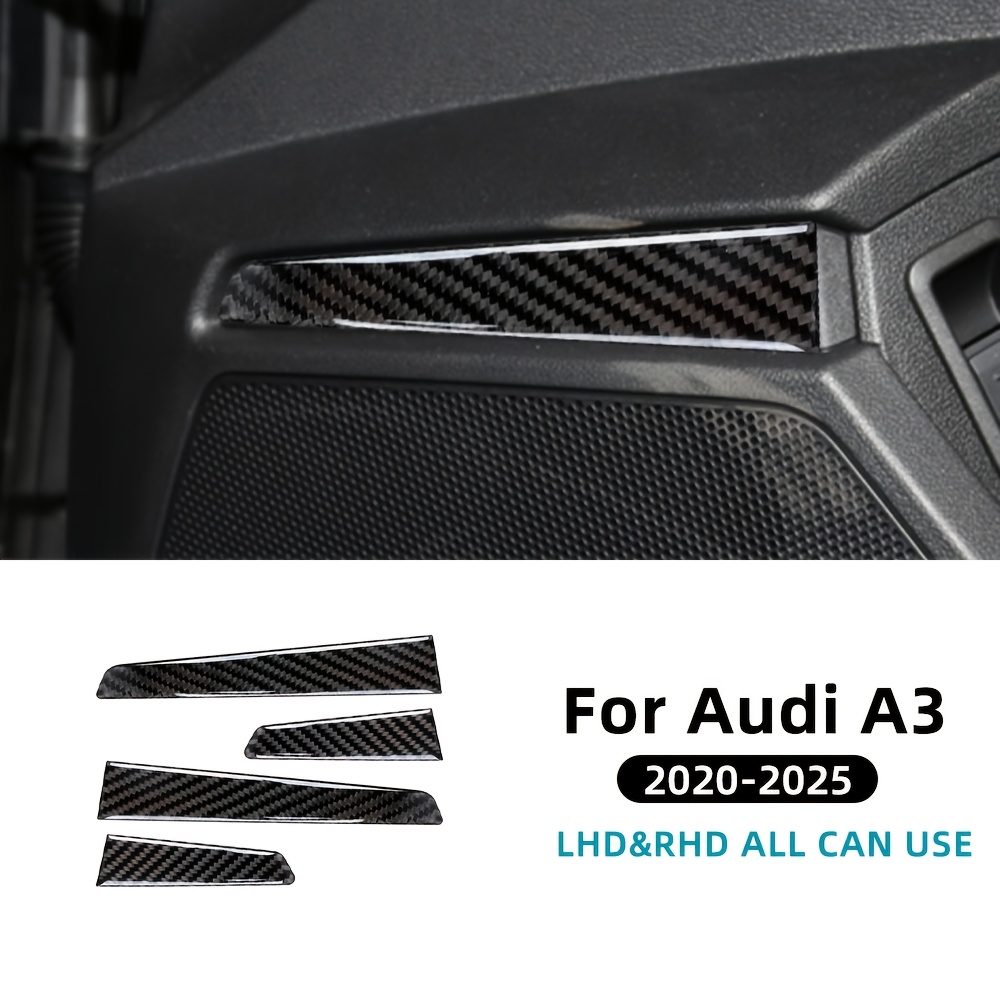 For A3 2020 2021 2022 2023 2024 2025 Door Trim Strips Fiber
