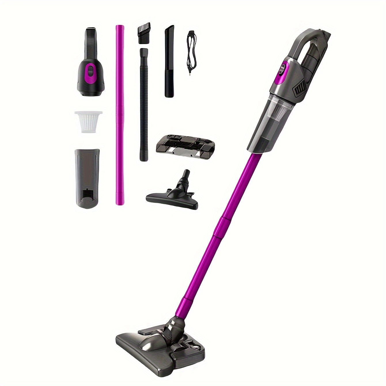 

Cordless Vacuum Cleaner, Handheld Stick Lightweight Vacuum Cleaner, Suitable For Household Cleaning Of Pet Hair, , Cat Litter Carpets