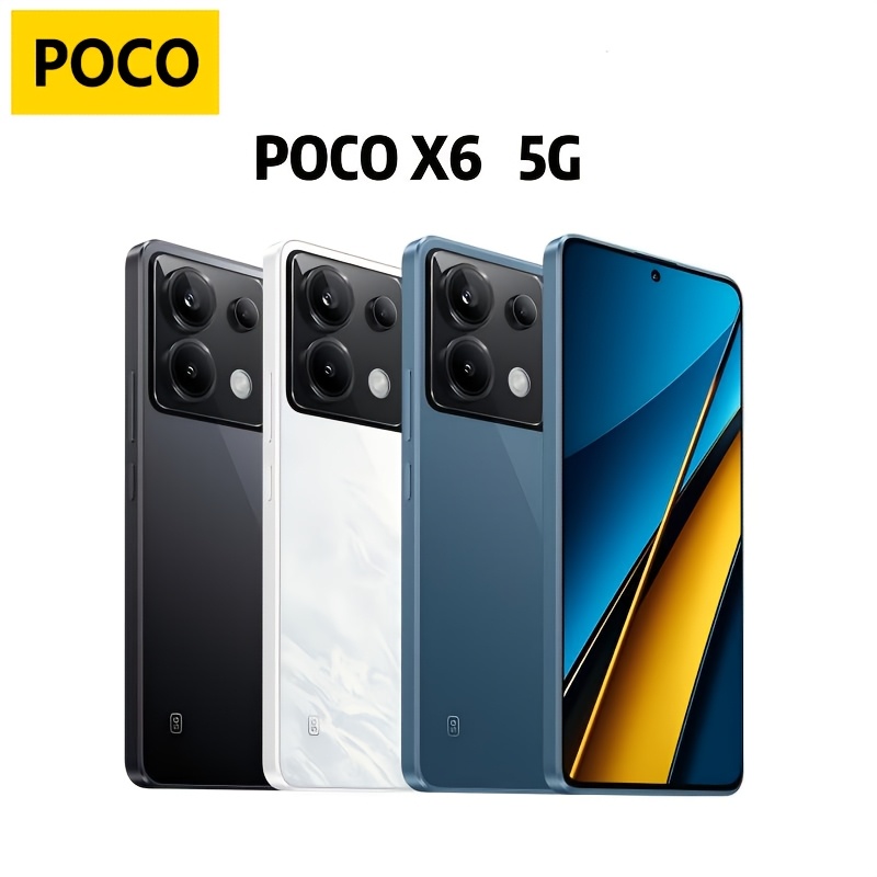 

For Xiaomi Poco X6 5g - Unlocked Version | 7s Gen 2, 12gb For & 256gb Storage | 120hz Amoled Display With Ois Camera | 67w Fast Charging | Dual Sim | White