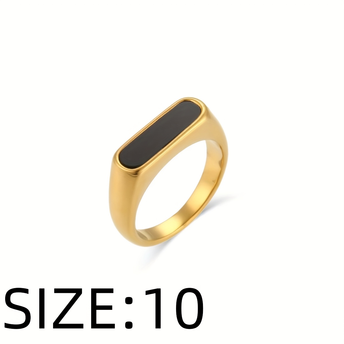 E-shop ., Europäische Amerikanische Mode – Kupfer-Ölgemälde-Handwerk – Rostfrei – Exquisiter minimalistischer Unisex-Stilring mit Persönlichkeit.