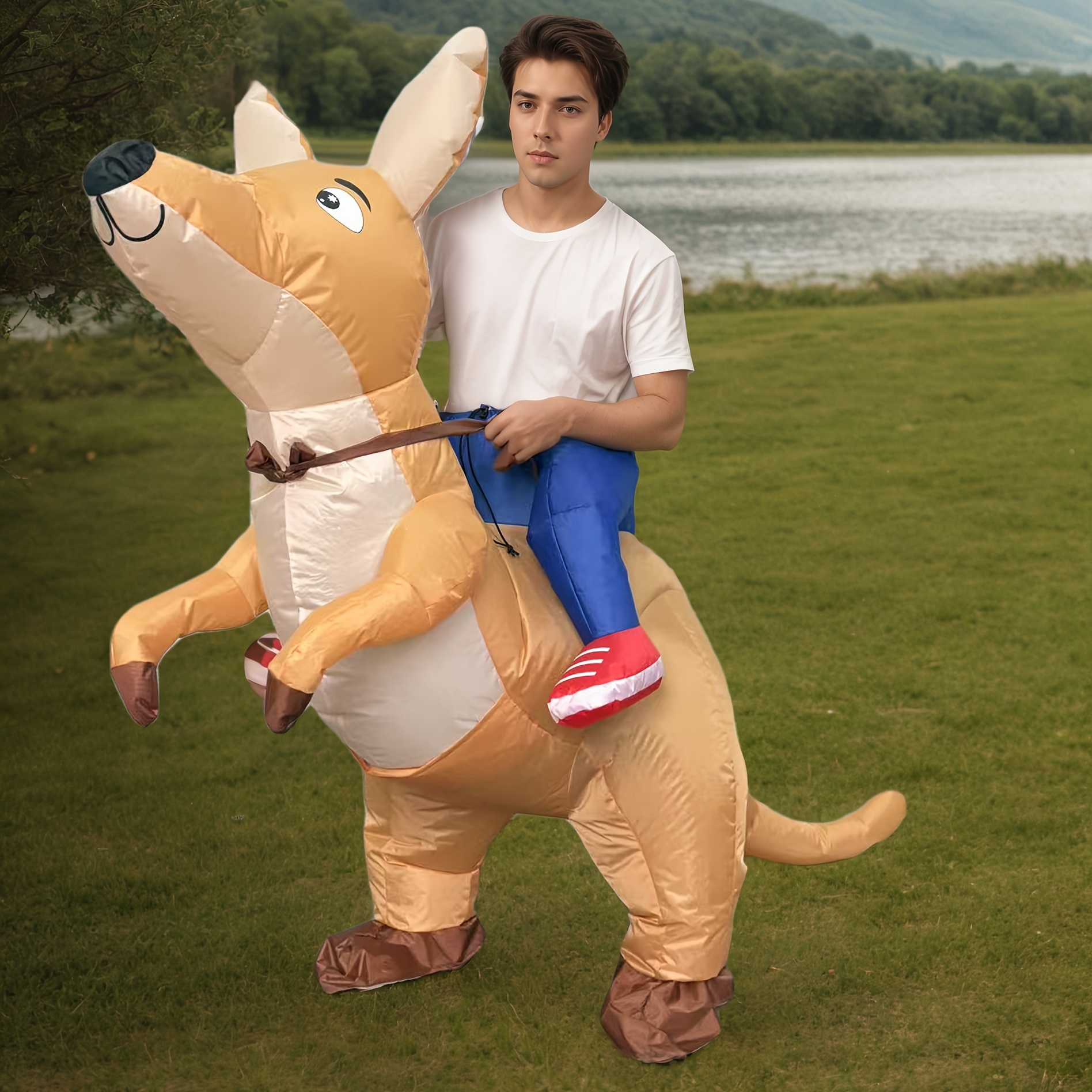 costume inflatable swimming suit