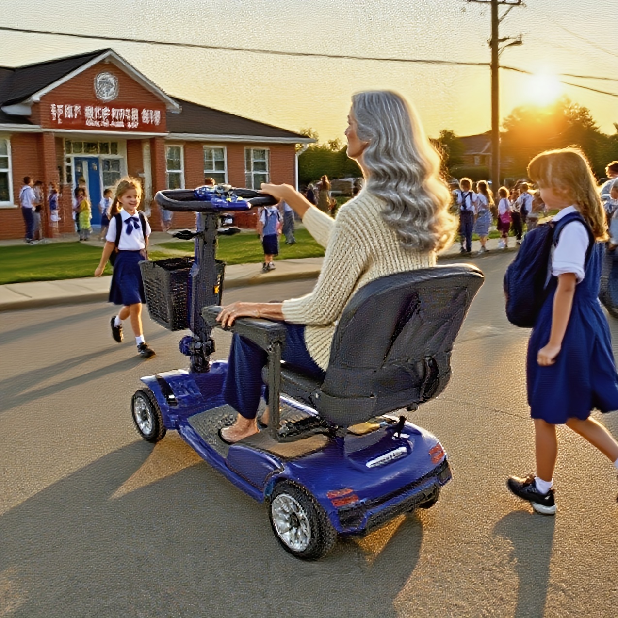 foldable four wheel mobility scooter for transporting adults and elderly electric scooter with removable battery 360 swivel seat front and back   lights tools free assemble 8 inch 9 inch solid tires electric mobility aid for senior gift Product details 10