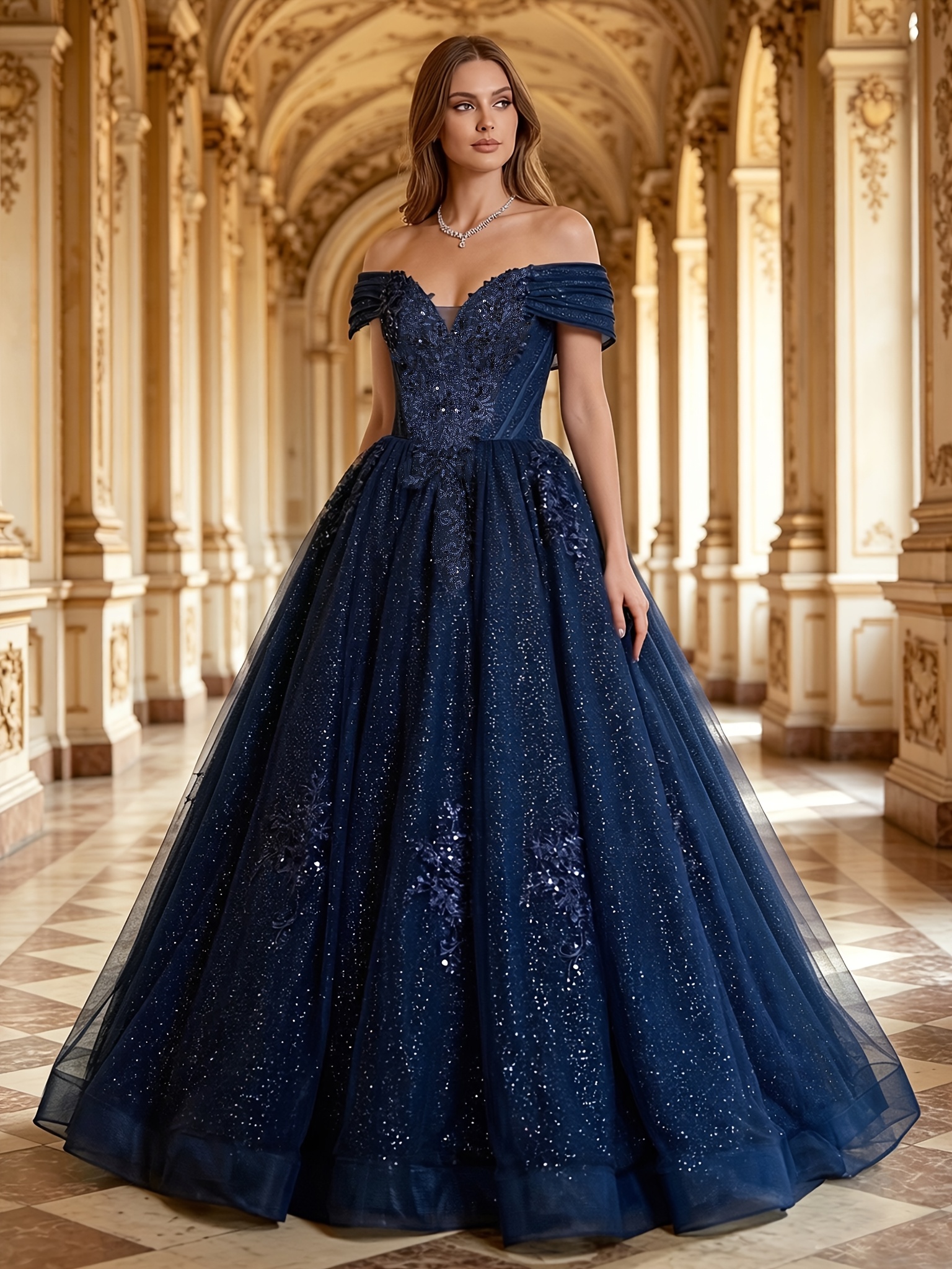 royal blue formal dresses australia Royal blue sparkling dress with bustier top and ruched high slit
