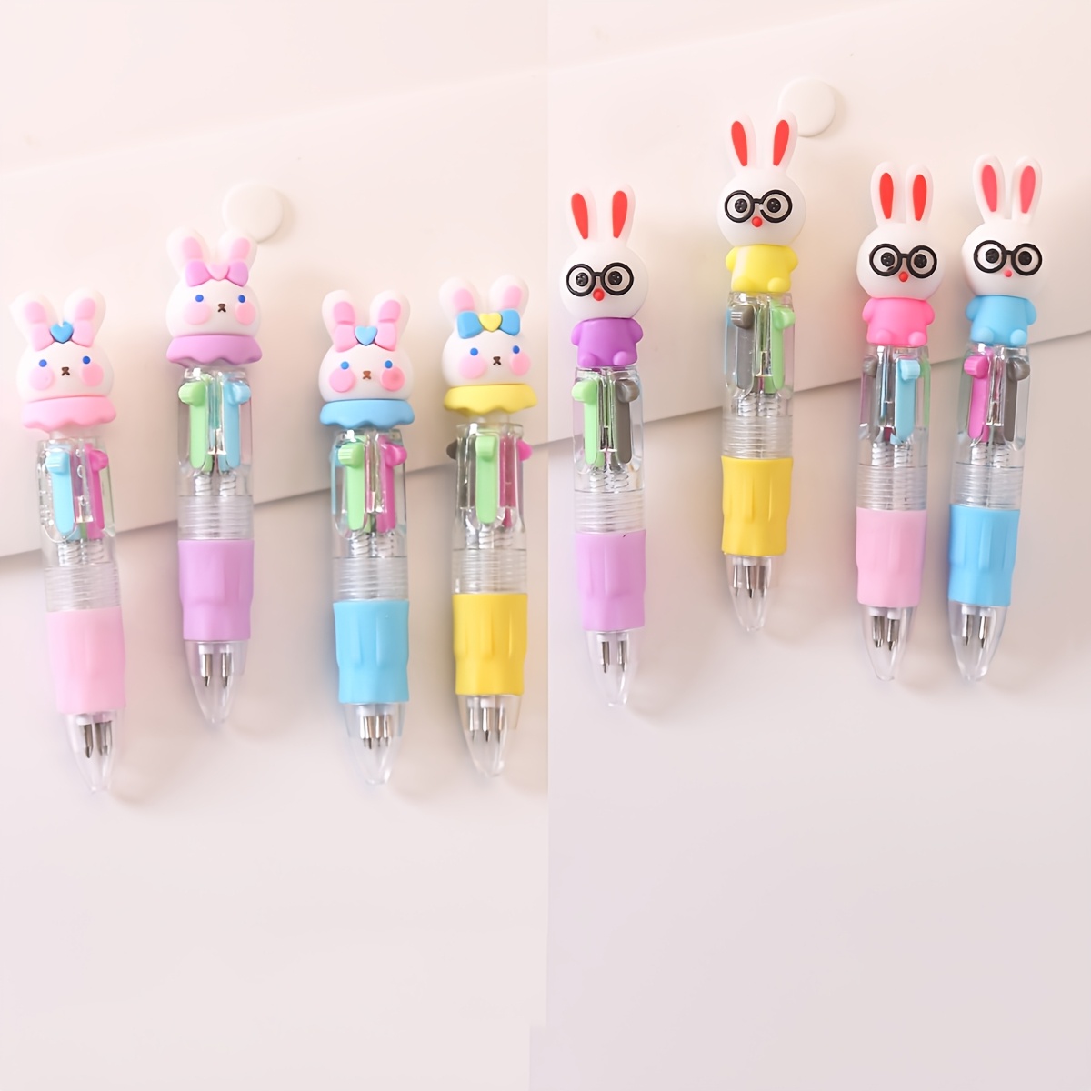 

Random 8pcs Shaped 4 Color Round Ballpoint Pen Easter Small Gift