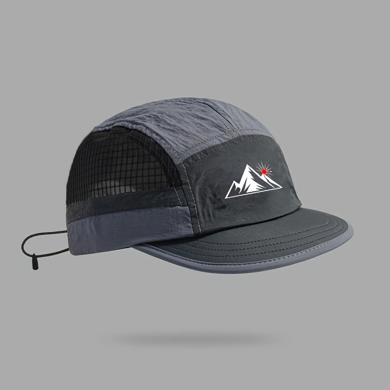 TEMU 5 Couleurs Disponibles, Casquette de Baseball d'Extérieur, Chapeau Respirant en à Séchage Rapide et Réglable pour et les Loisirs
