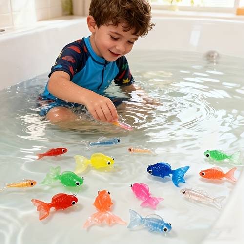 12pcs childrens party gift package gift package of toy fish sets gifts for school and birthday floating plastic suitable for indoor and outdoor water games party decorations and supplies party party
