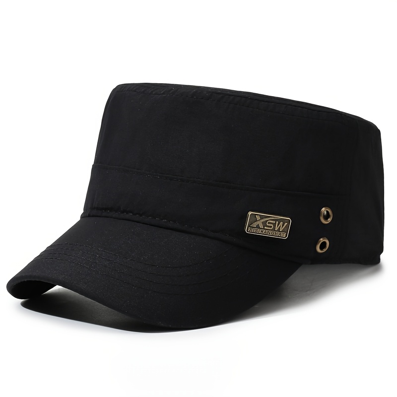 TEMU 1 Men's Casual Flat , Quick-drying And Breathable Outdoor Sports Classic Sun Hat For Daily Wear