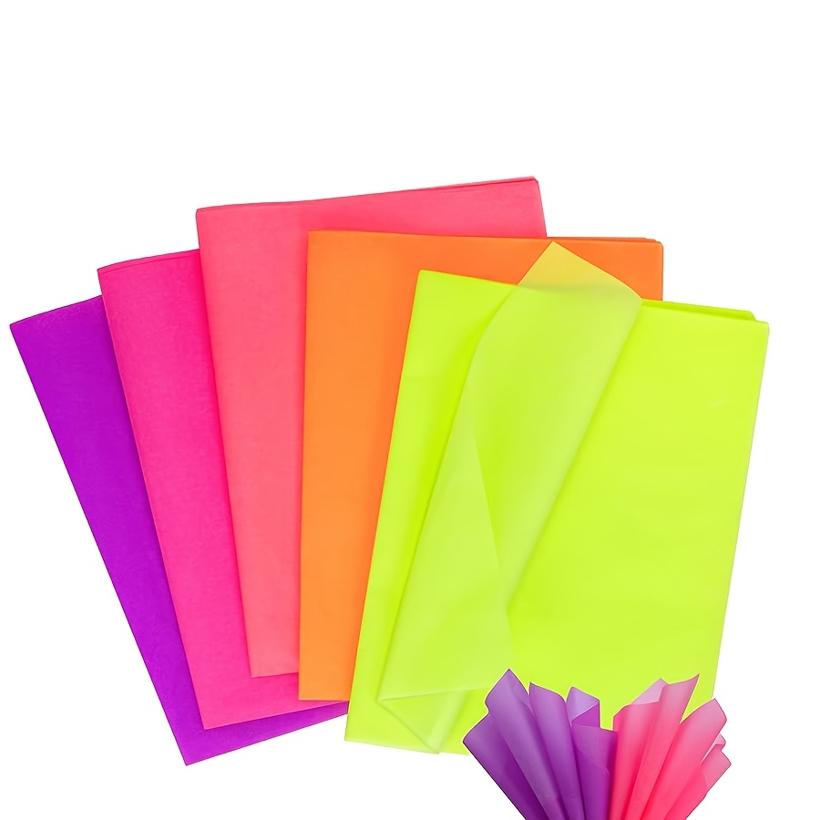 

15 de soie Larcenciel de qualité supérieure, thème arc-en- fluorescent abeille, vives assorties, 20x14 pouces, de cadeaux, l'artisanat et les décorations de fête