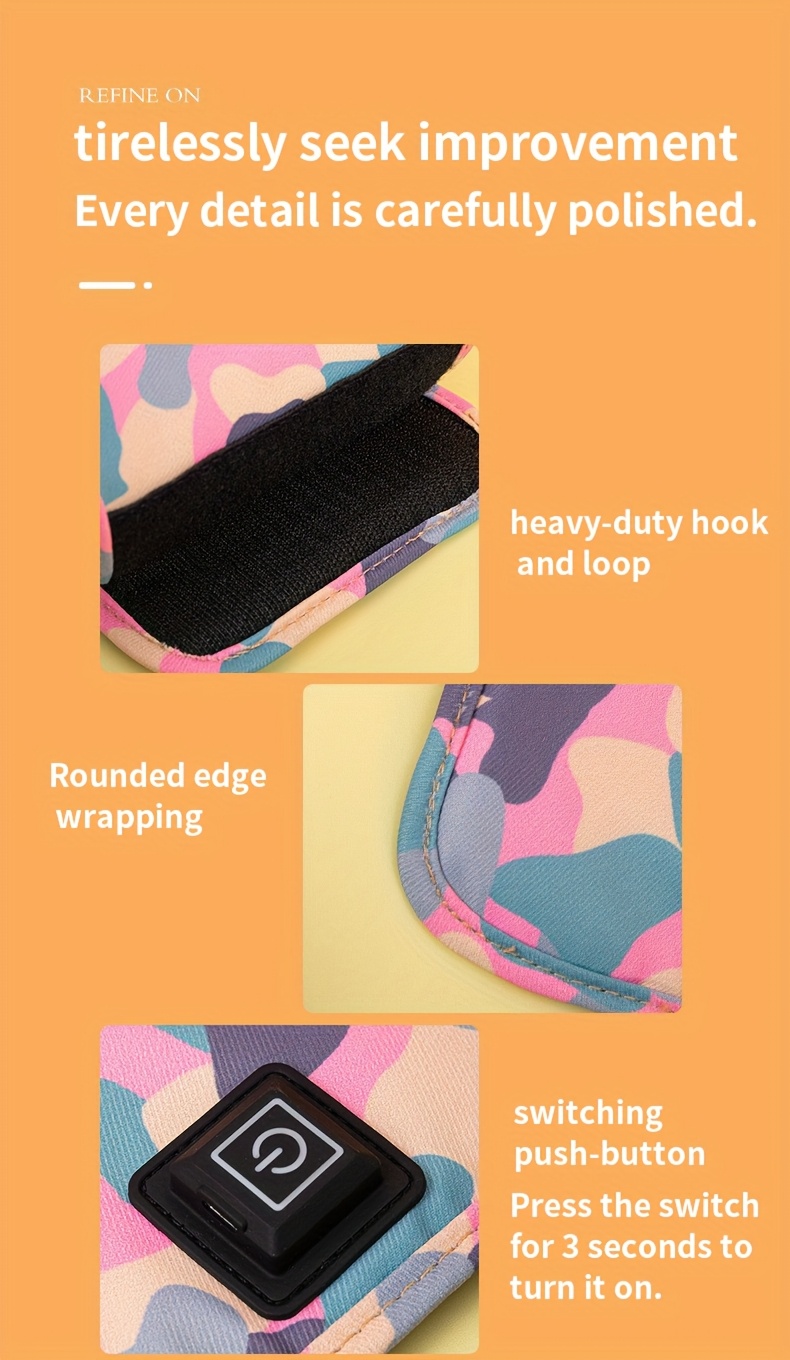 Electronic USB Plug-In Insulation Cover, Lightweight Design Constant Temperature Cover, One Click Operation Insulation Cover, Suitable for Various Bottle Constant Temperature And Travel Use