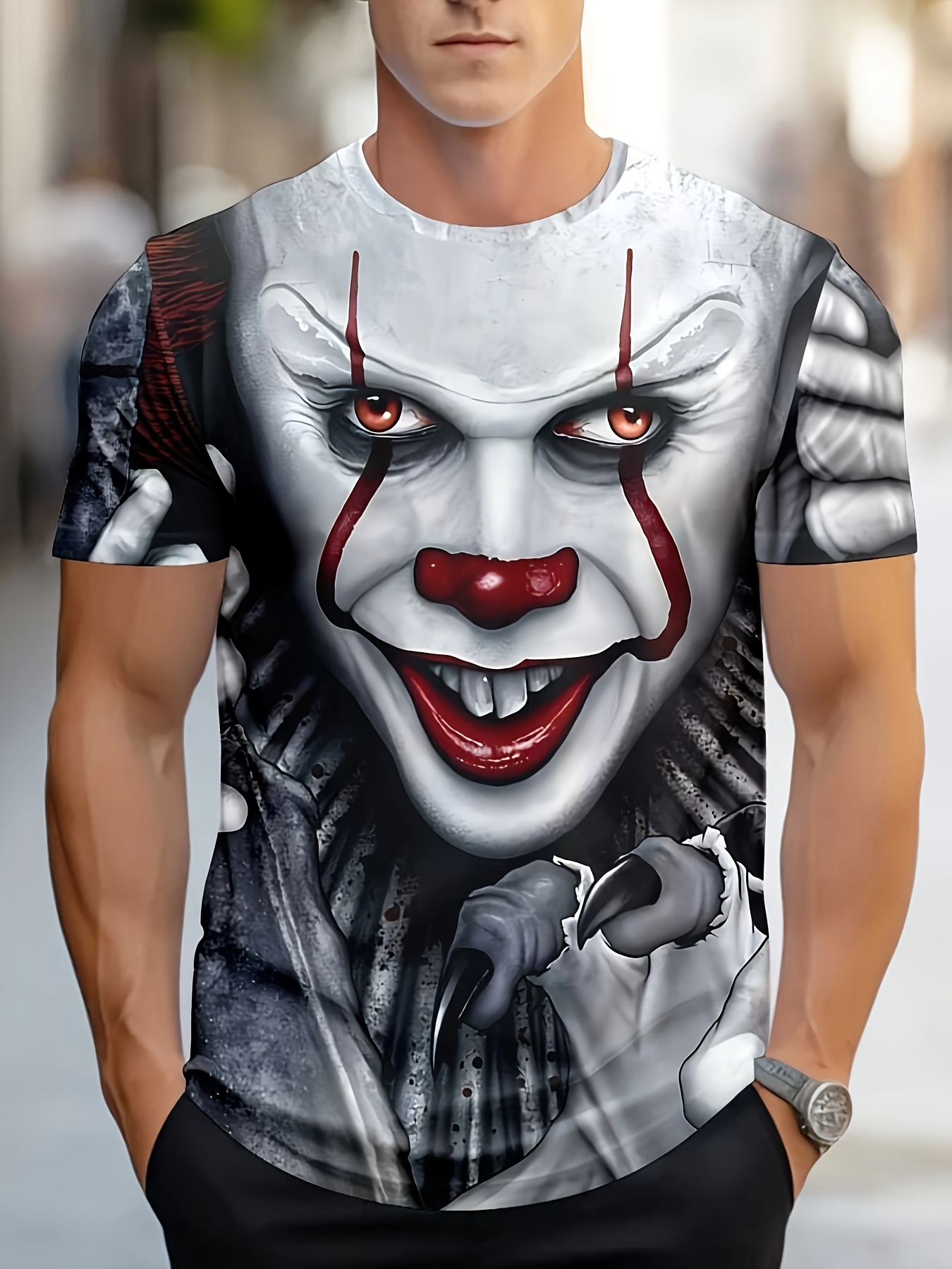 トップス homeis network small run of clown tees homeis network small run of clown tees