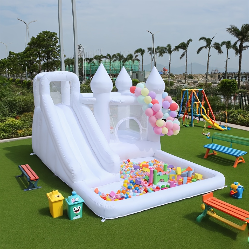 Tobogán Alberca De Pelotas Inflable Inflable Tobogán Piscina