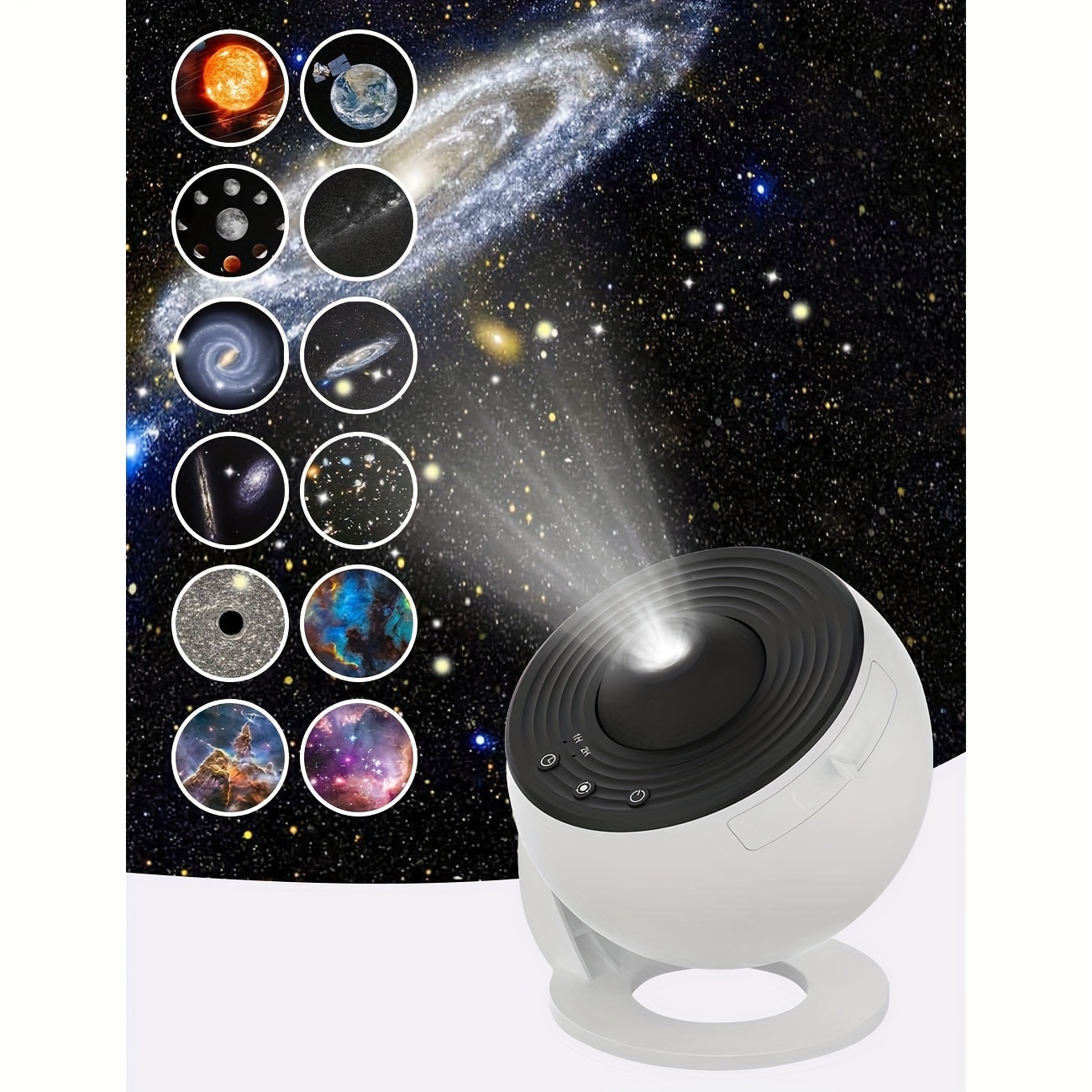 

Vansmago Galaxy Projector, 13 In 1 Planetarium Star Projector Realistic Starry Sky Night Light With Solar System Constellation Moon For Bedroom Ceiling Home Theater Living Room Decor