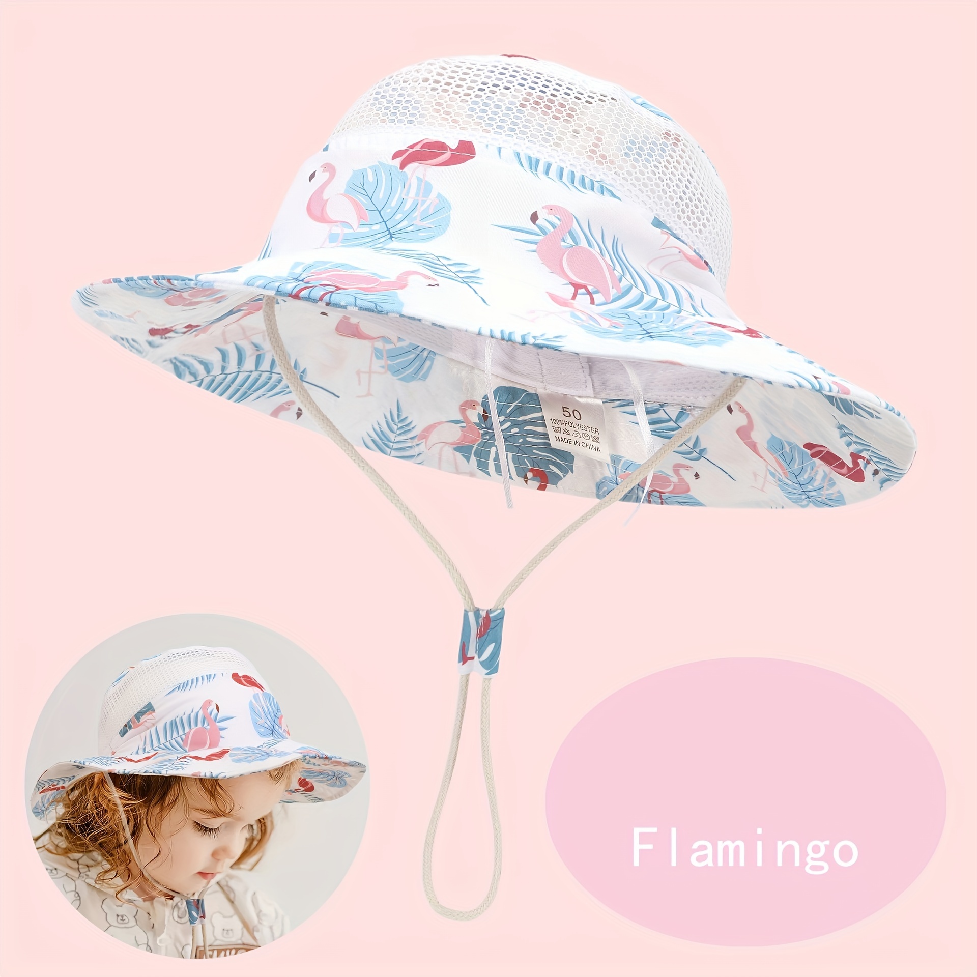 Cartoon Fishing Cap For Kids Floppy Bucket Hat Infant For Boys And