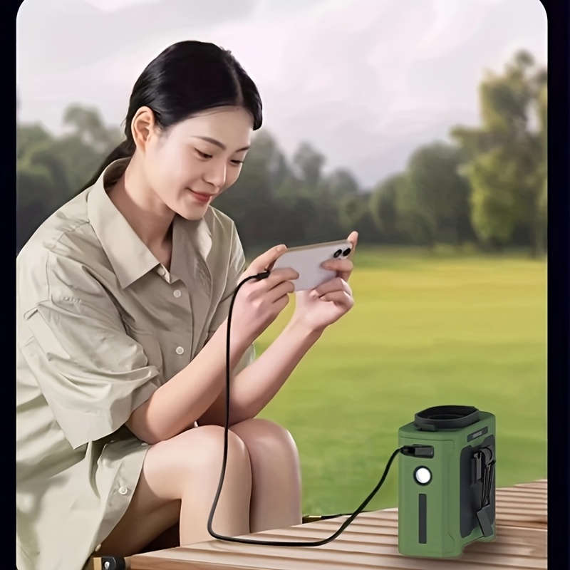 2025 pocket sized shirt fan portable waist clip body fan usb c rechargeable 5 speed adjustable personal wearable 10 40h high power outdoor hours or more battery compact belt fan suitable for site outdoor use portable fan details 0