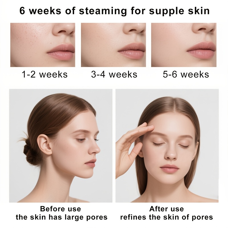Facial Beauty Device Steam Facial | Ideal for Dry Skin Home SPA | Perfect Gift for Facial And Nose Care, Suitable for Both Men And Women | Great Choice for Home Use, Christmas And New Year Gift, Valentine's Day Present