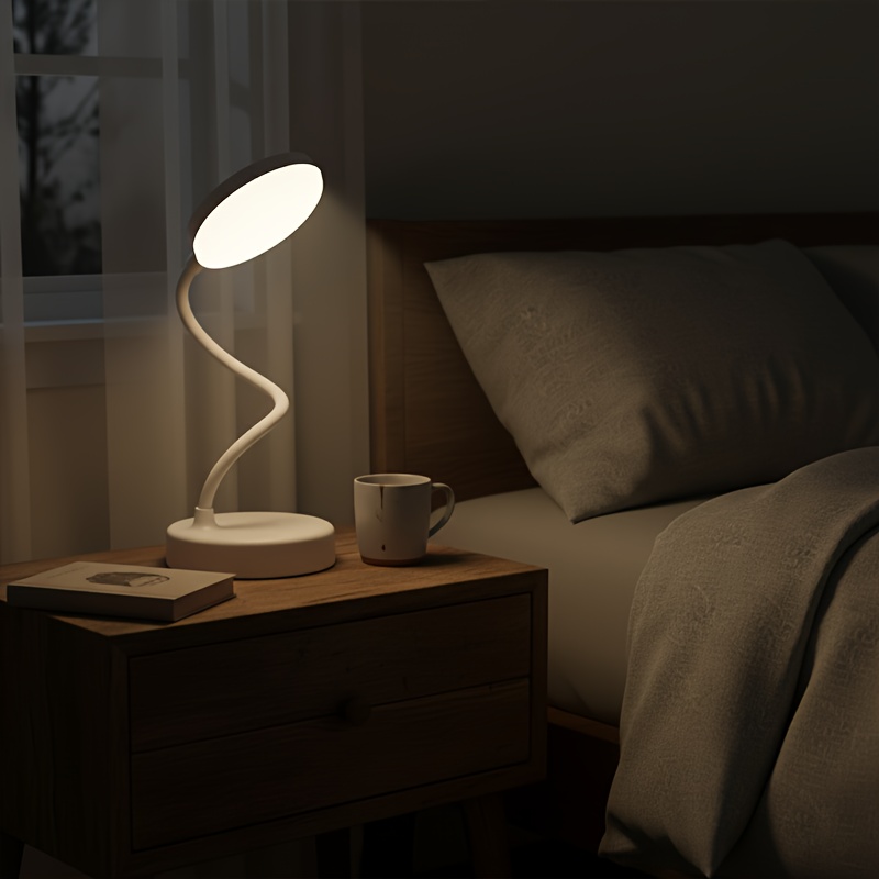 Rechargeable 360° Adjustable Arm Smart Lamp with Dimming