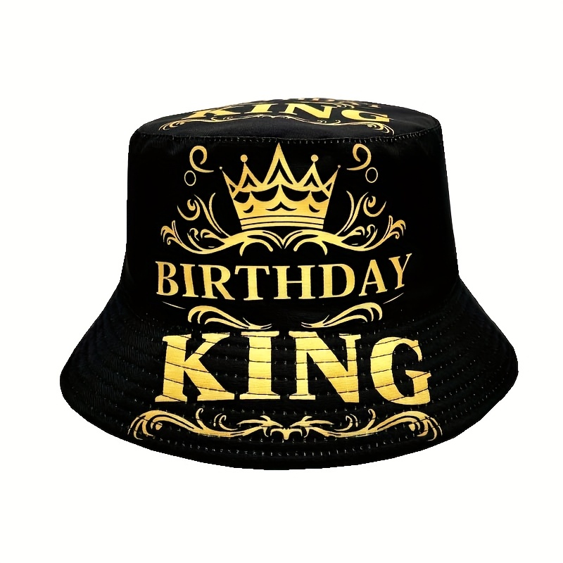 1pc       print bucket hat lightweight unisex fisherman cap for parties outdoor activities festive events machine washable ideal gift for christmas valentines graduation party accessory celebratory design   fabric holiday celebration stylish headwear durable material fashion headwear   Product details 1