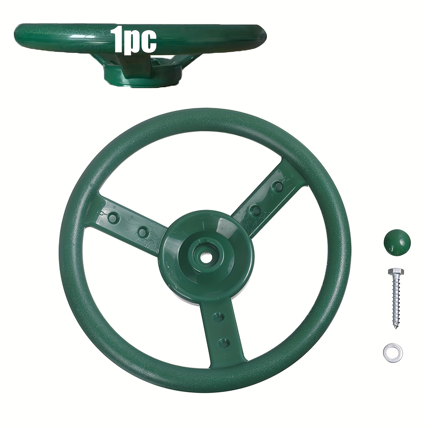 Image of Small Steering Wheel, Amusement Park Equipment Accessories, Outdoor Toy Compass For Rock Climbing, Suitable For Backyard Treehouse And Playground, Siaetiur