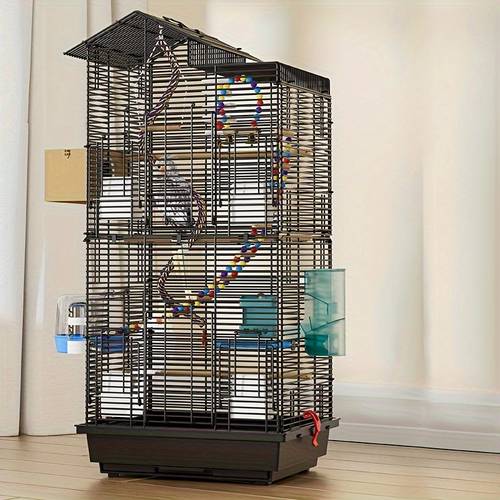 cross parrot cage cage breeding large home metal luxury viewing villa
