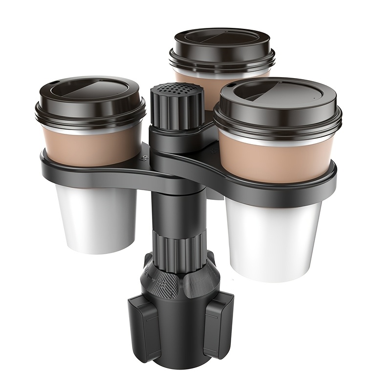 TEMU Universal 3-in-1 Adjustable Drink Holder Adapter For Vehicles.