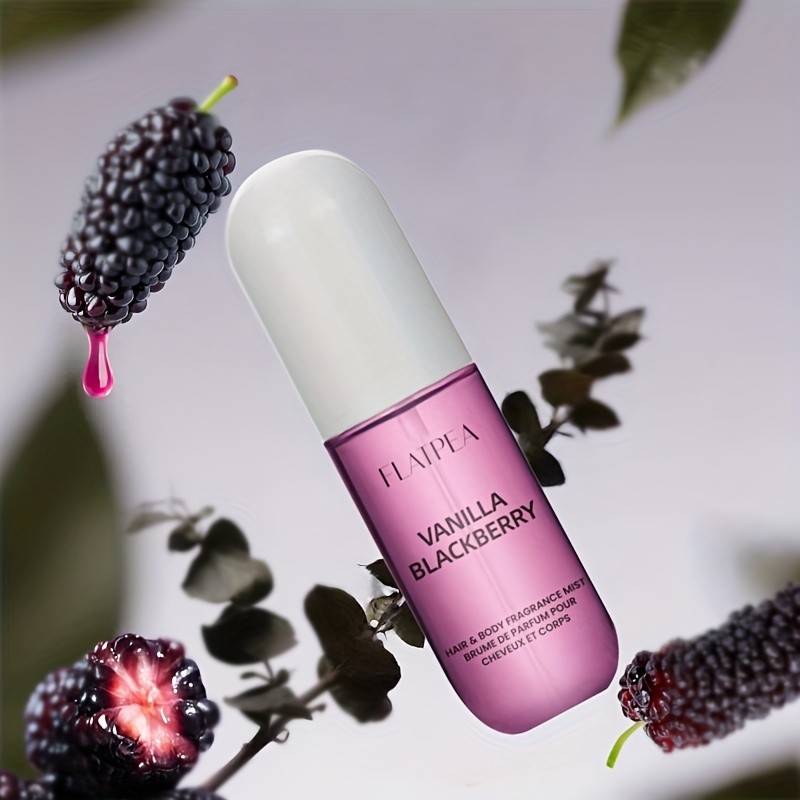 50ml Women's Perfume/Hair Perfume, Blackberry Fig Vanilla Scent, Hair Essential Oil Perfume for Dry Damaged Hair, Pheromone Fragrance with Anti-Frizz Nourishing Moisturizing, High-Quality Long-Lasting Scent Hair Spray/Body Fragrance, Suitable for