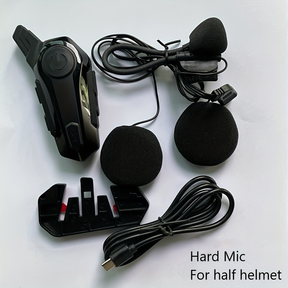 x1 plus wireless motorcycle helmet intercom real time dual Temu