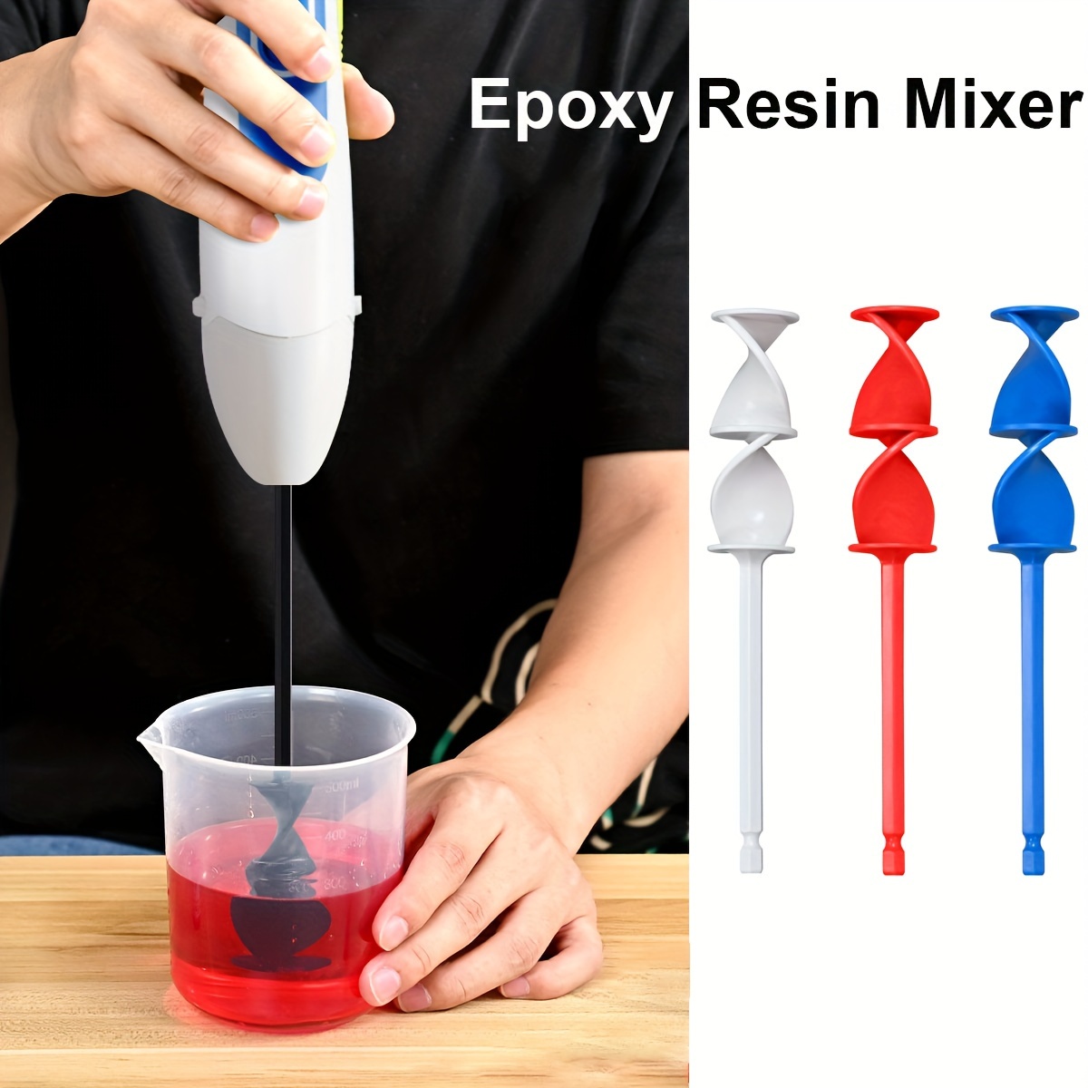 

Epoxy - Stirrer Mixing Rod, No Needed, Plastic