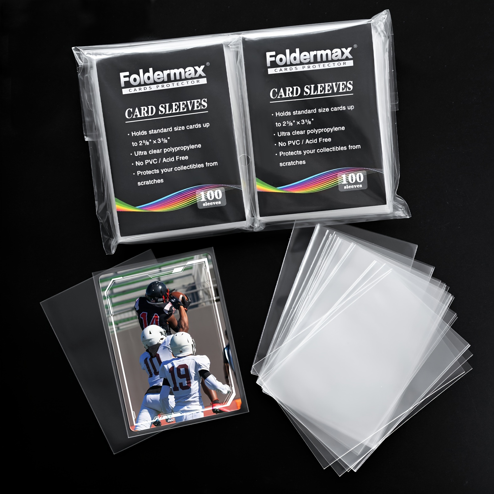 outer sleeves tcg sold on Temu United States