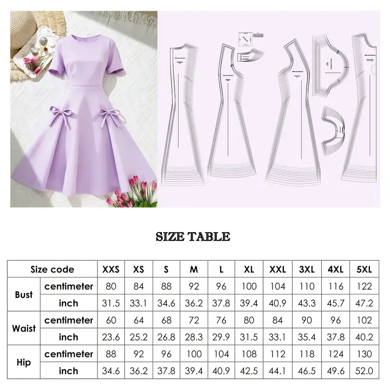 womens vintage a line dress sewing pattern bow - Temu Mauritius womens vintage a line dress sewing pattern bow - Temu Mauritius