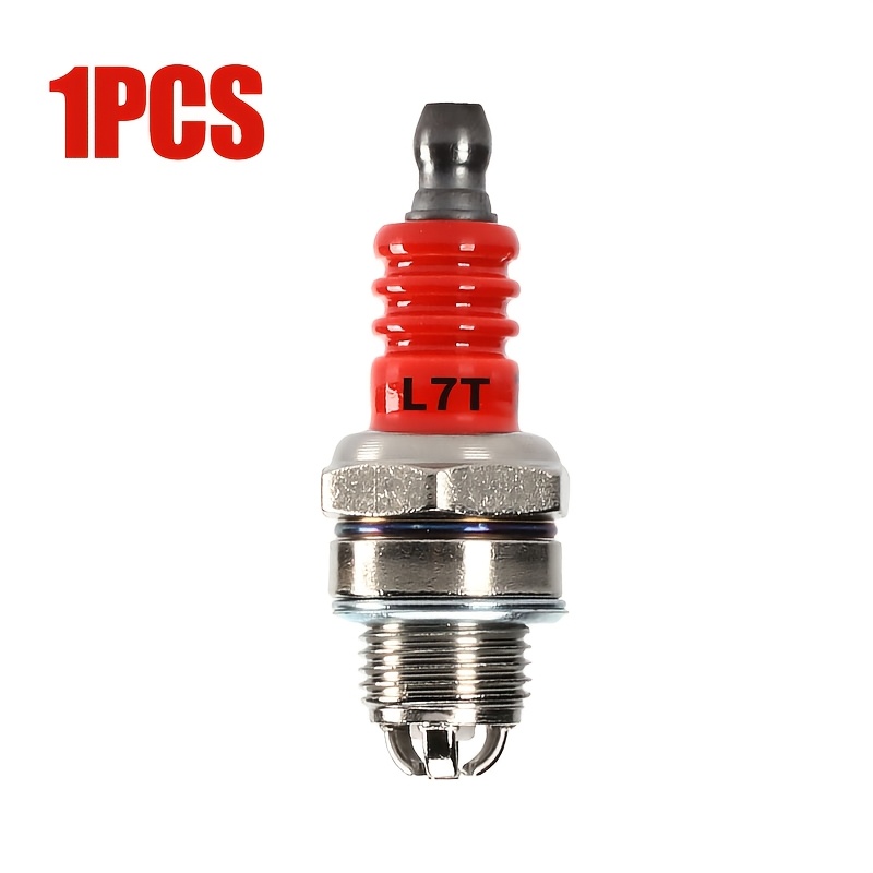 TEMU Bulloni di Accensione Rossi L7T Qualit� | Adatti per Motori a , Motoseghe a Benzina, Tagliaerba, Soffiatore - Metallo, Marca: KIVO, Disponibili