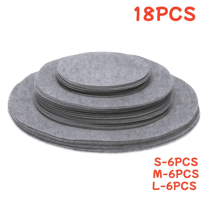 18pcs, Felt Pads, Felt Board Dividers, Flat Pan Boards, Felt Storage Dividers, Felt Round Board Dividers, Felt Pad Separators