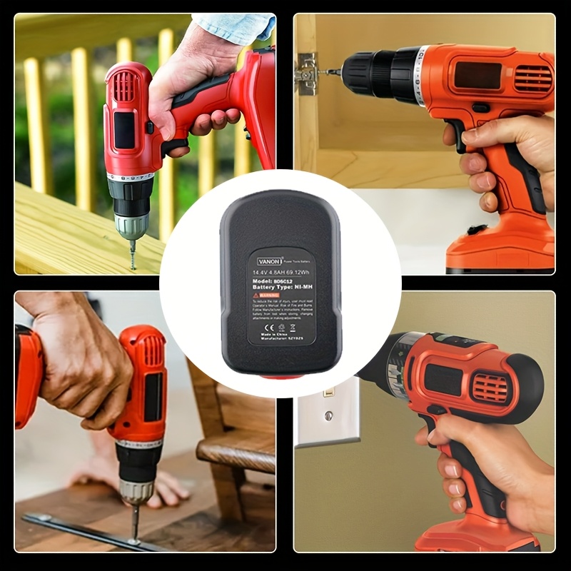 Replacement Black And Decker 4v Screwdriver KC4815-IN Type -1