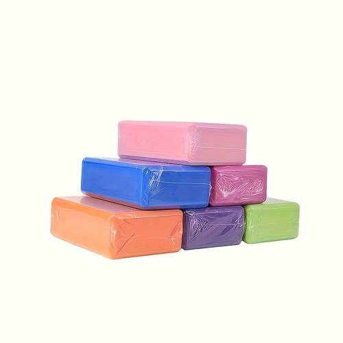 2pcs women soft foam yoga suitable for yoga pilates stretching home workouts non slip grip multi color for beginners suitable for pilates stretching gym training for home fitness equipment