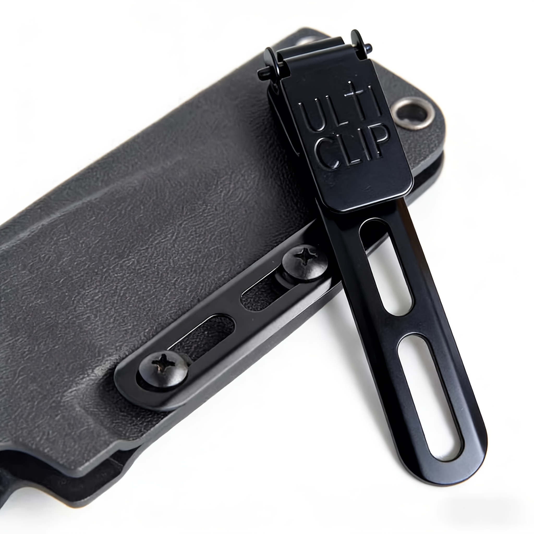 Kydex Sheath Belt Clip – Waist Clip With Screws For Tool Holsters, Nylon, Two Sizes (S/L) For Outdoor & Work Use