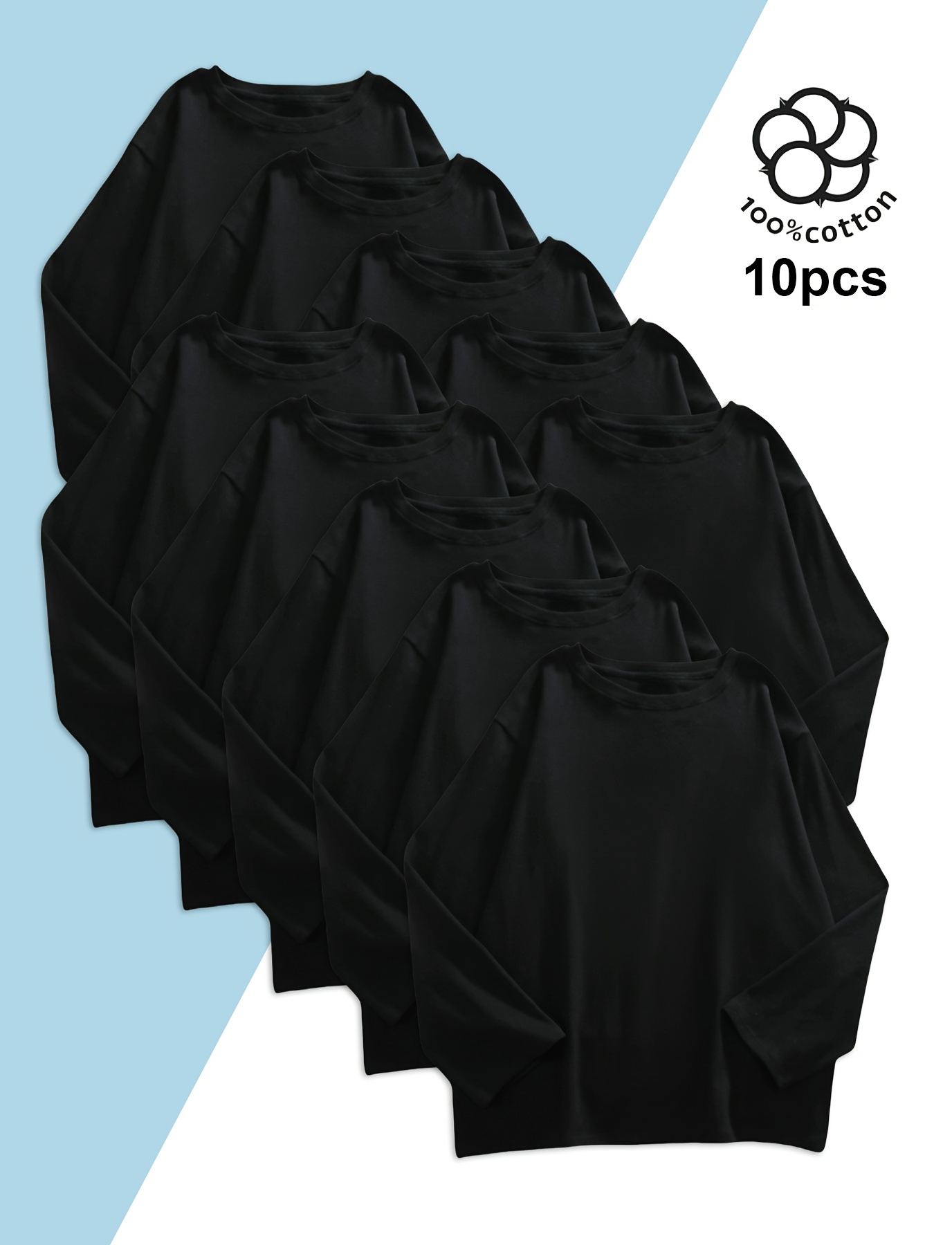 plus size 10 komada ženske plus size oversized 100% dugih