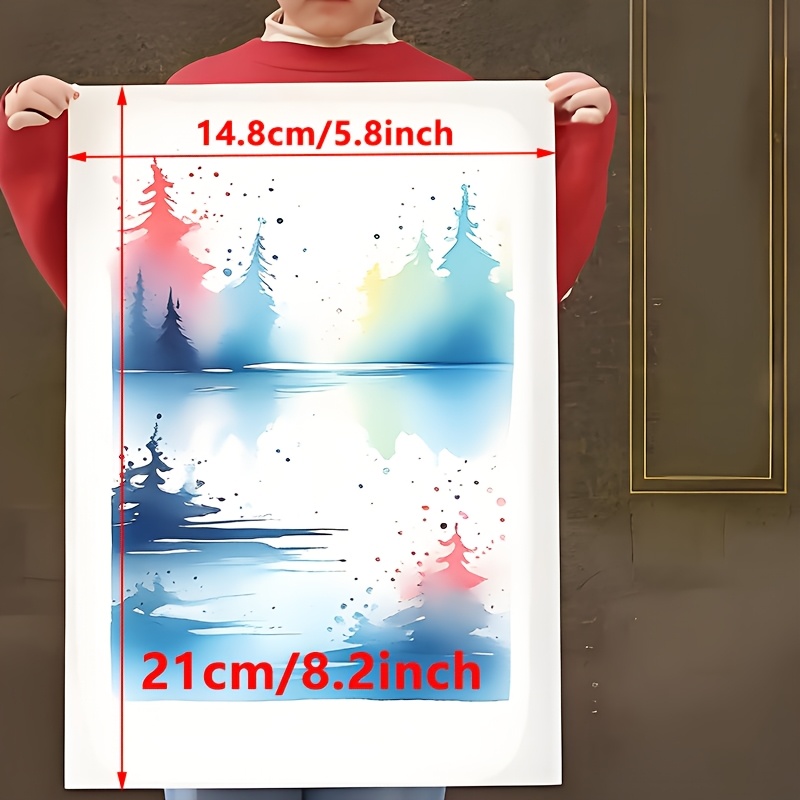 Sizes Watercolor Paper 300g Medium Rough Texture, Halo Dyeing, Development, Creation Of Collection-level Paintings, Special For Art Students
